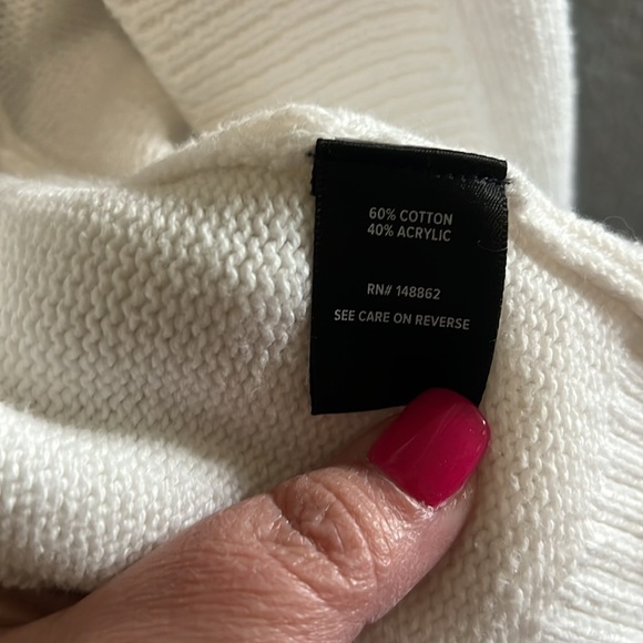 Torrid cardigan sweater size 2. Off white - Picture 4 of 5